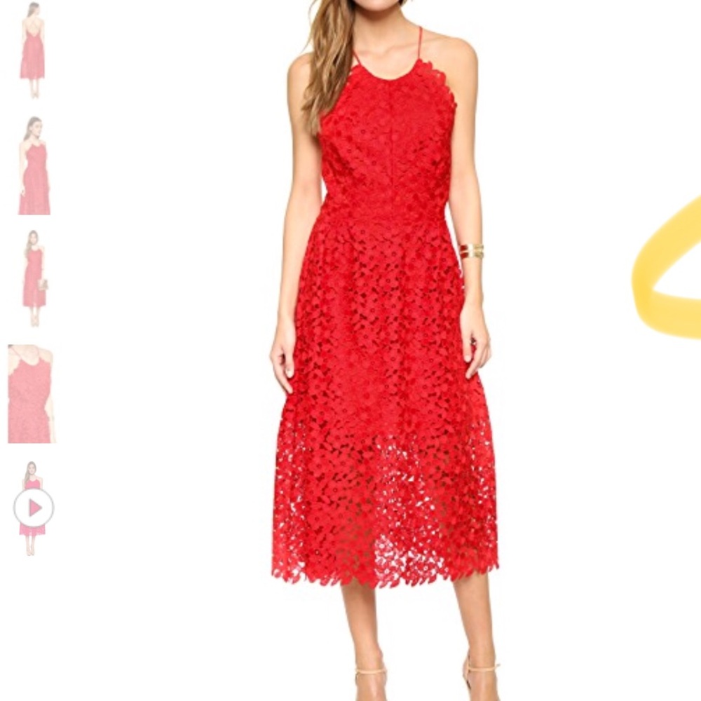 Red Cynthia Rowley Dress - HARD TO FIND!